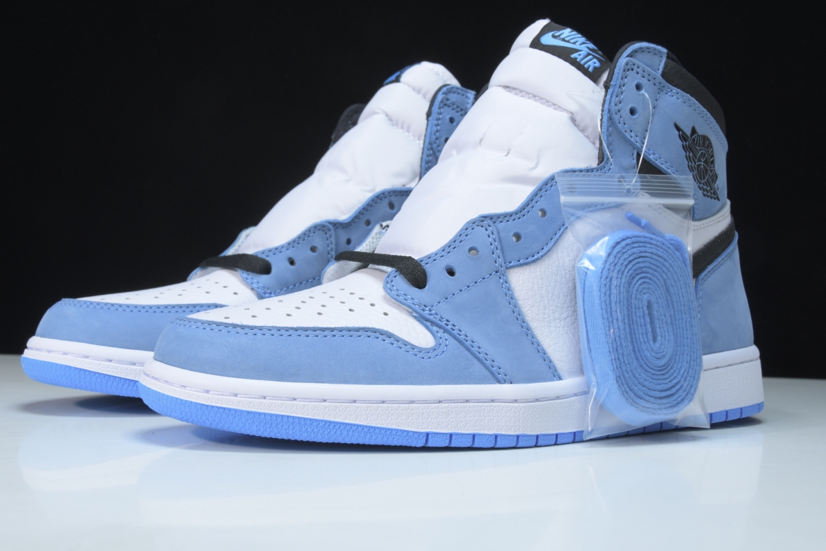 Jordan 1 Retro High White University Blue Black