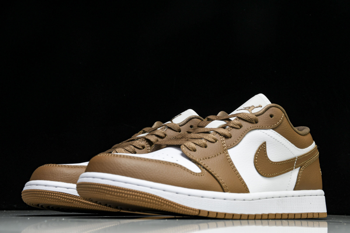 Jordan 1 Low Archaeo Brown White